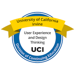user experience and designthinking cert